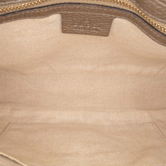 Medium Metallic Leather Soho Chain Flap Crossbody