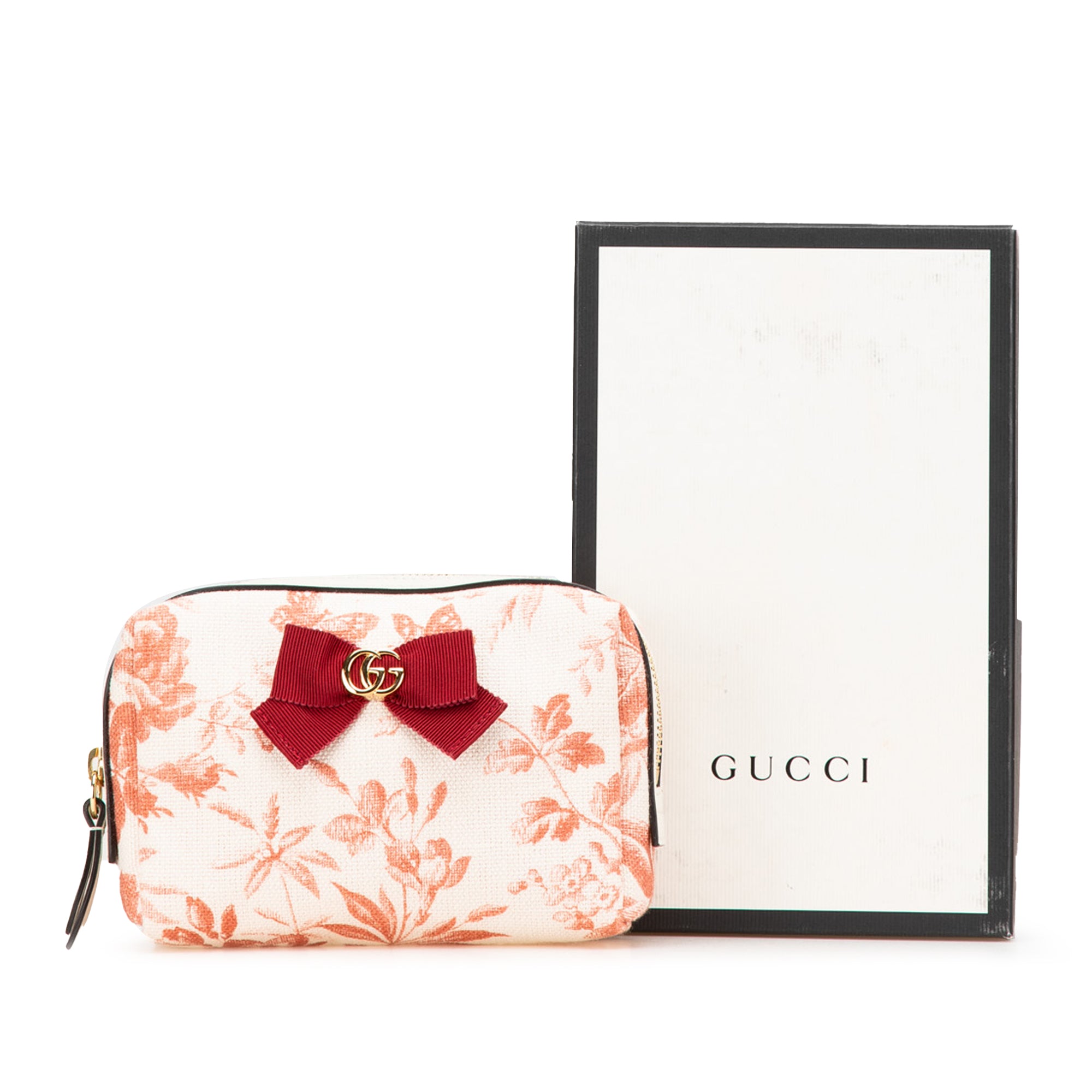 GG Marmont Herbarium Canvas Pouch