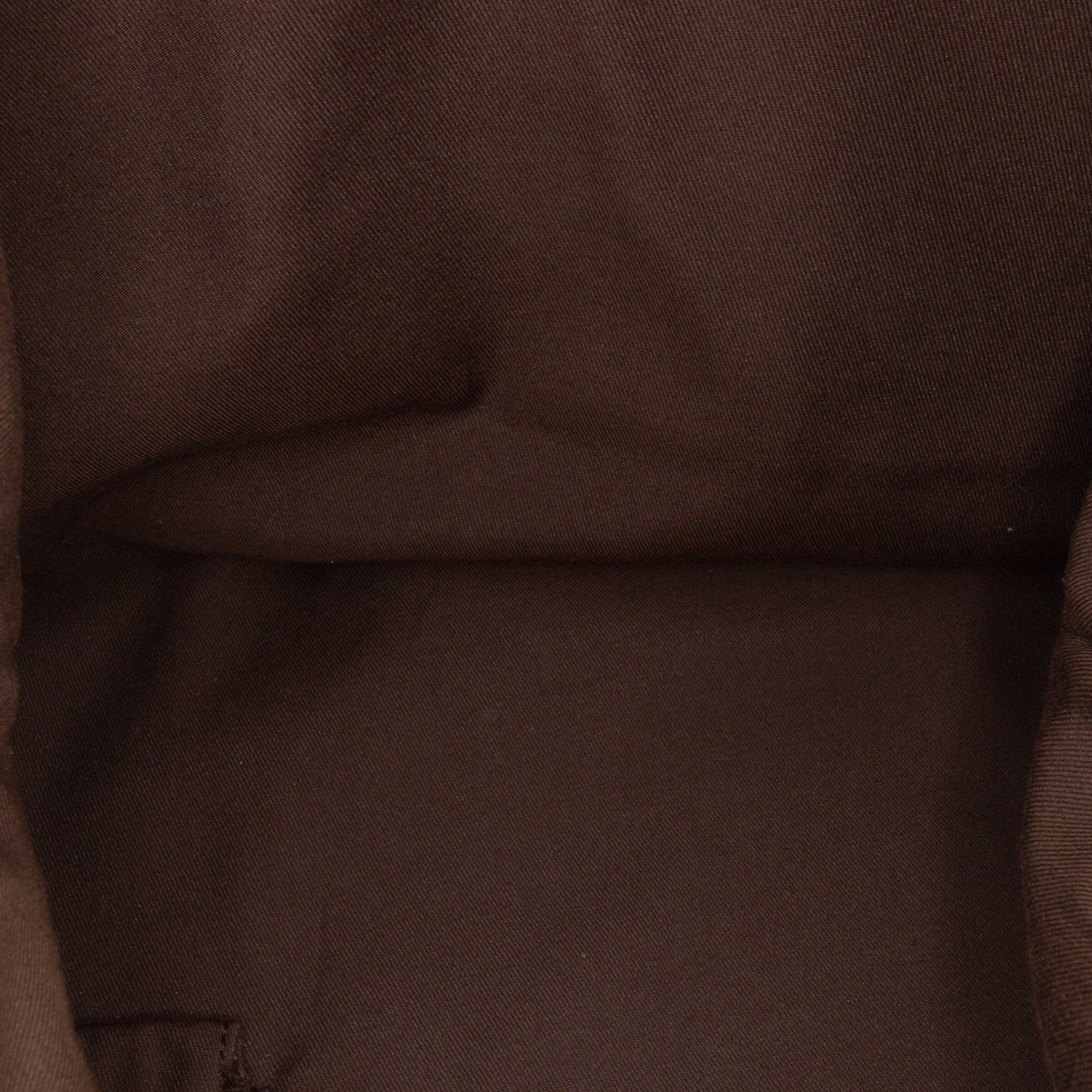 Canvas Bamboo Horsebit Print Hobo