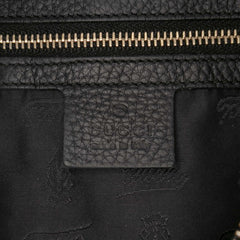 Medium Diamante Canvas Techno Horsebit Hobo