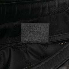 Medium Diamante Canvas Techno Horsebit Hobo