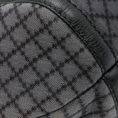 Medium Diamante Canvas Techno Horsebit Hobo