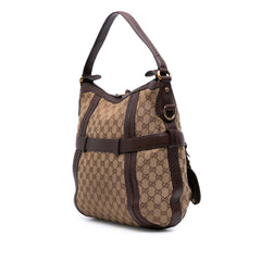 GG Canvas Running Satchel