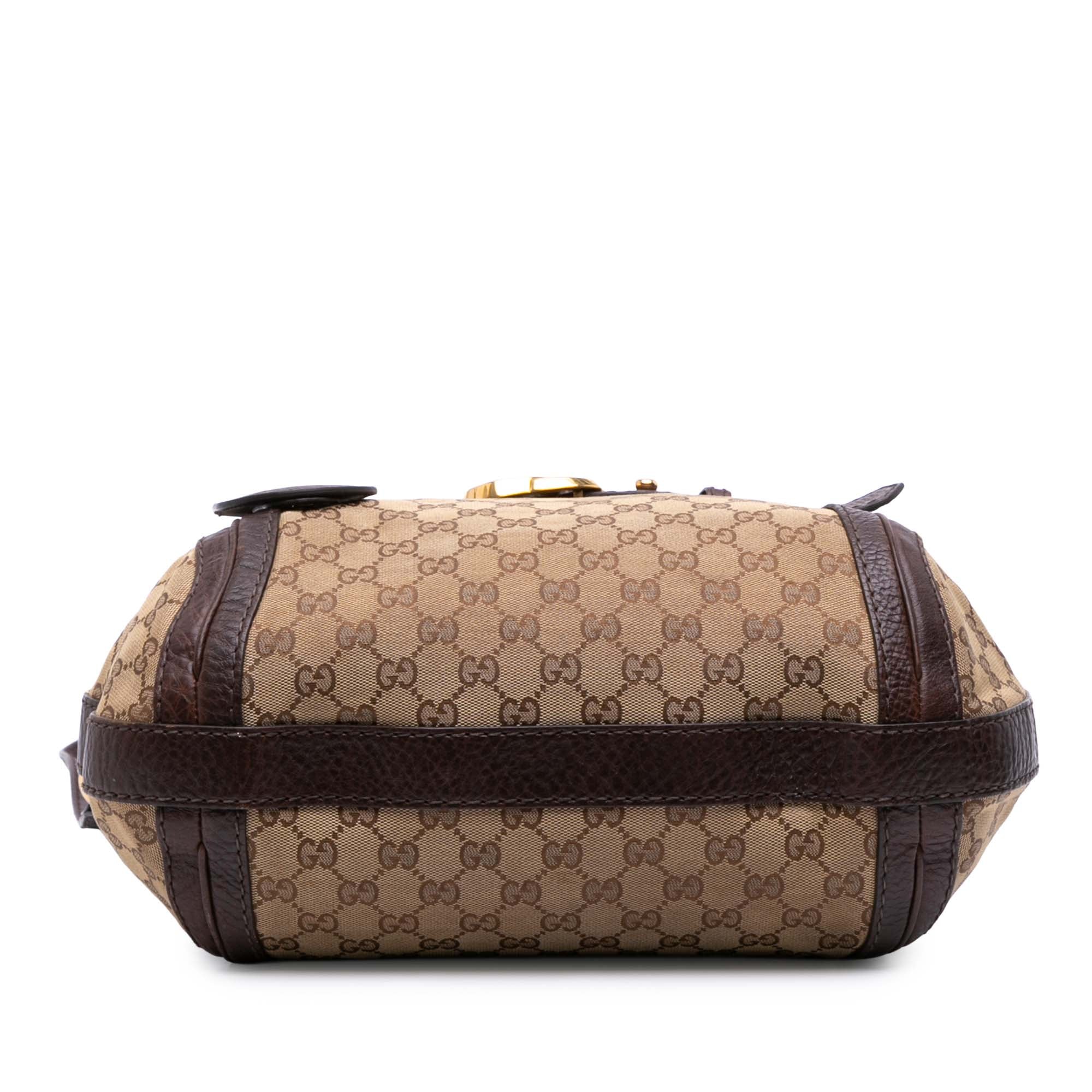 GG Canvas Running Satchel