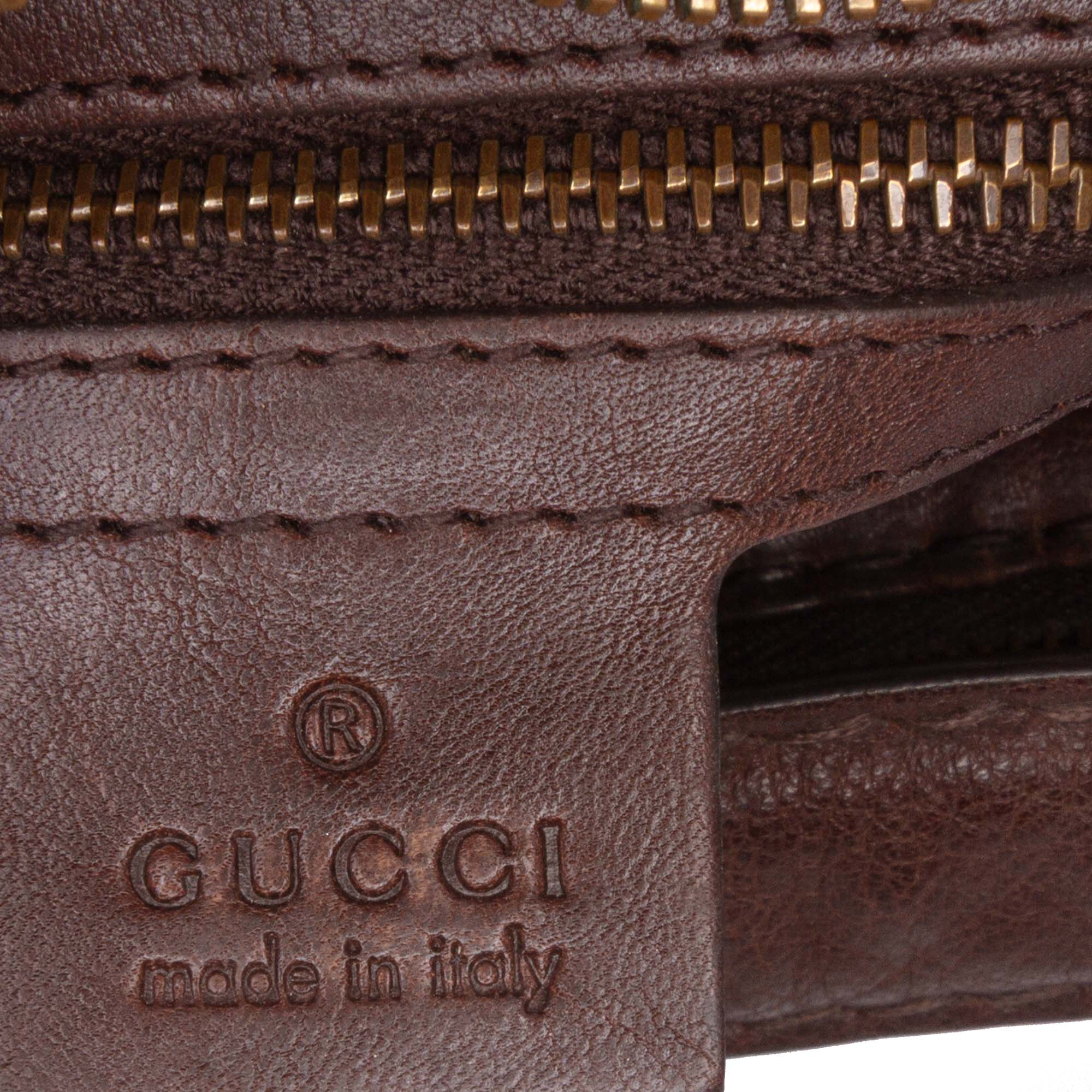 GG Canvas Running Satchel