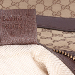 GG Canvas Running Satchel