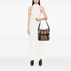 GG Canvas Running Satchel