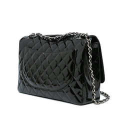 Maxi Classic Patent Double Flap