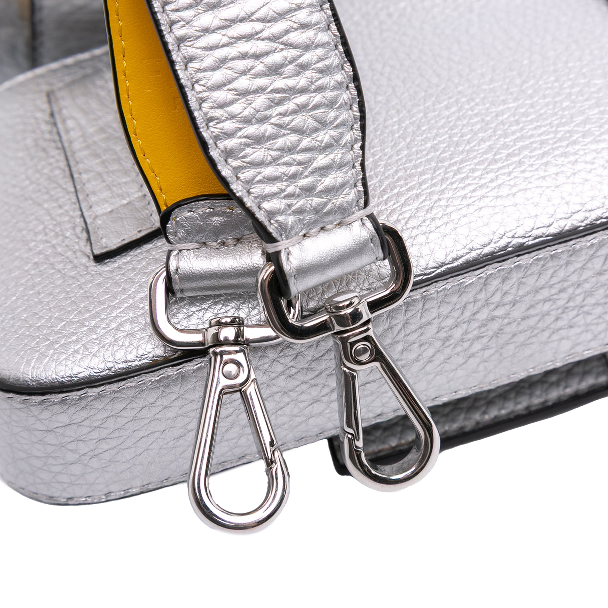 Leather Baguette Crossbody