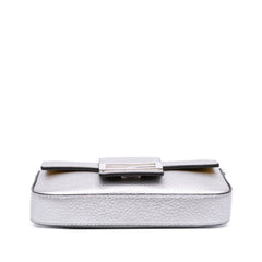 Leather Baguette Crossbody