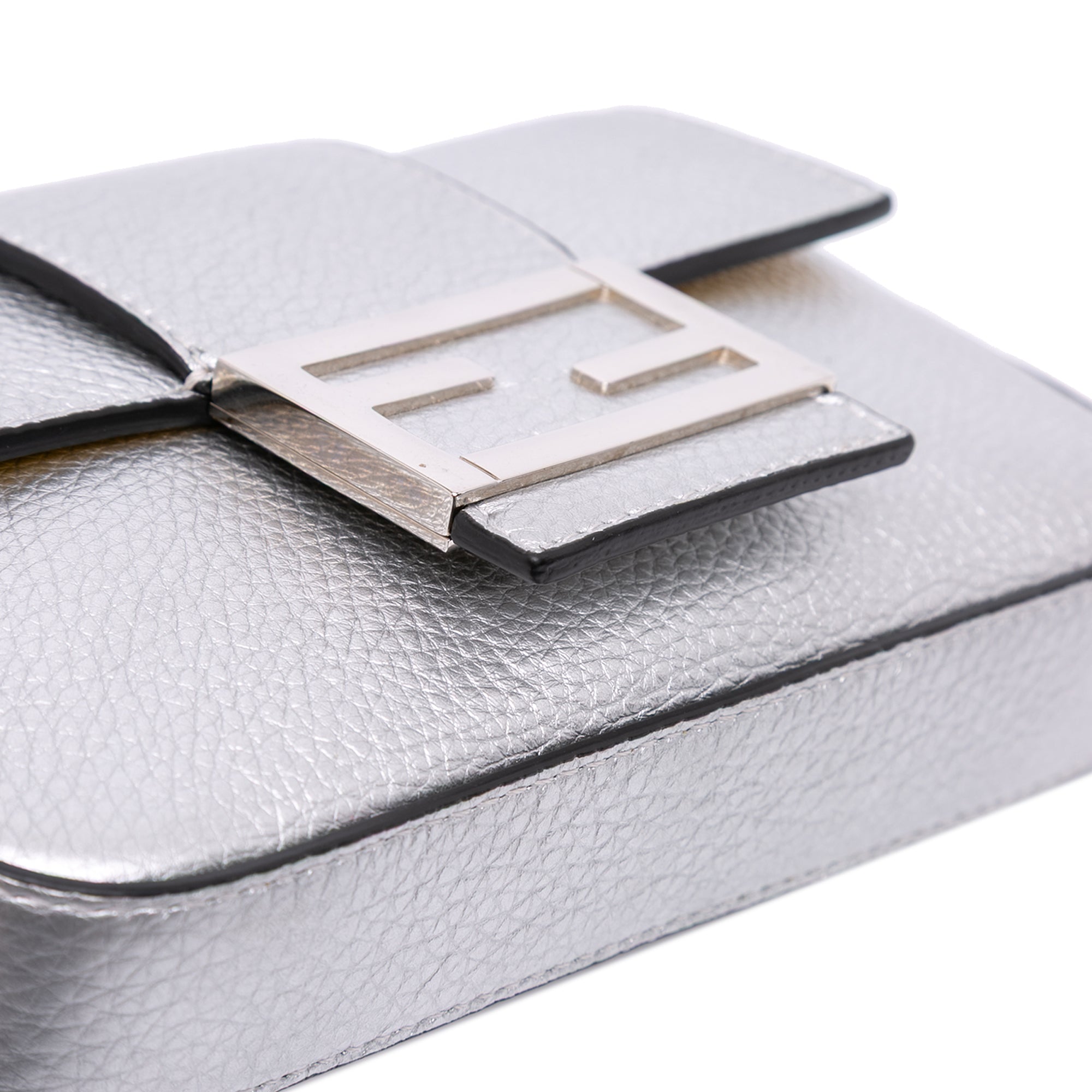 Leather Baguette Crossbody