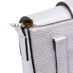 Leather Baguette Crossbody