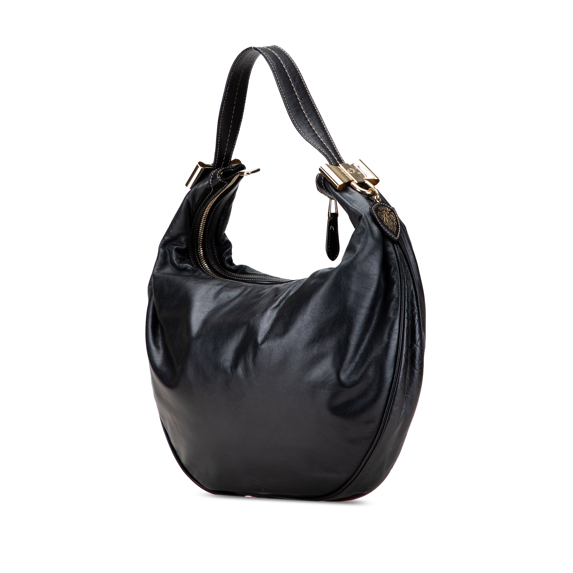 Leather Duchessa Hobo