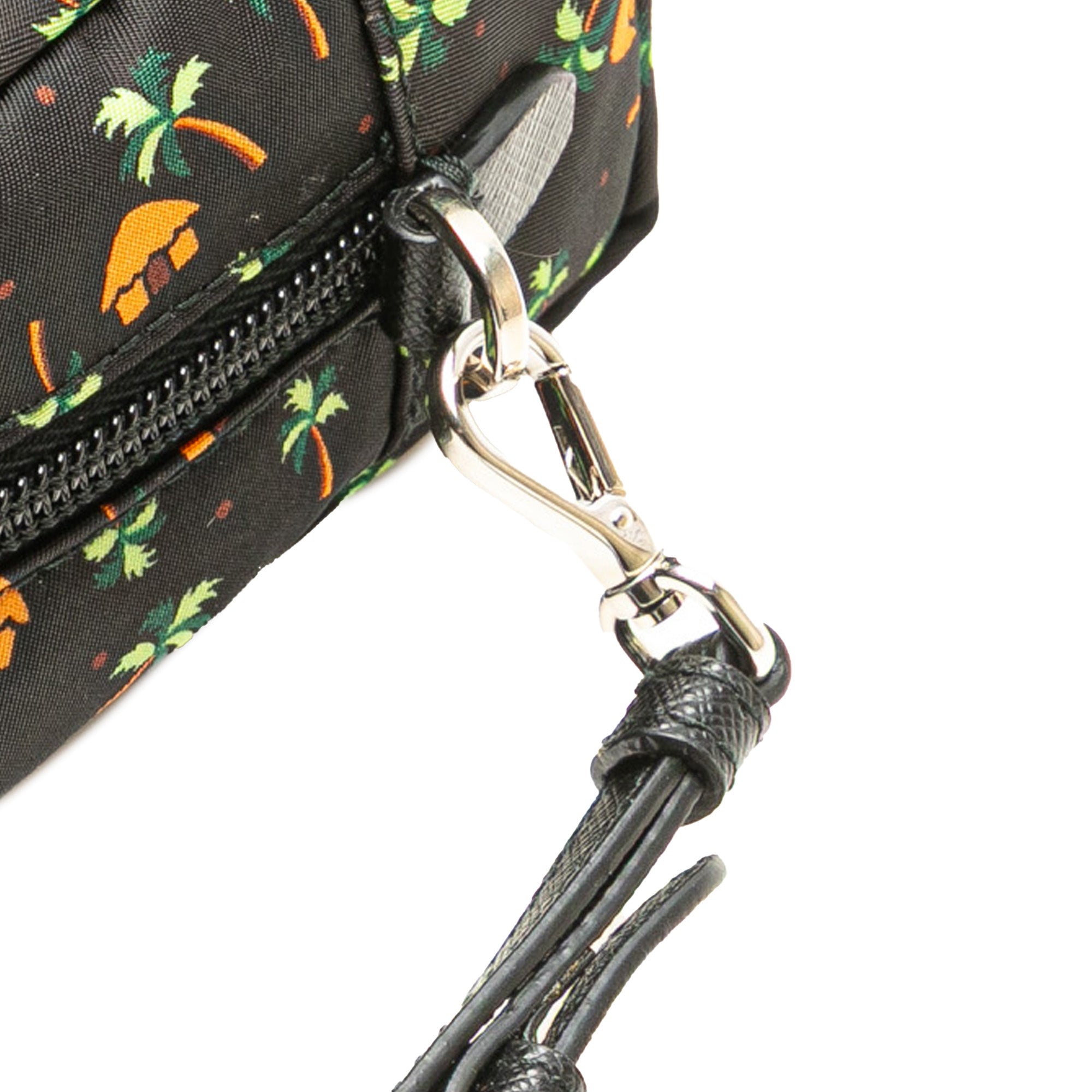 Small Tessuto Saint Palm Cosmetic Pouch