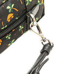Small Tessuto Saint Palm Cosmetic Pouch