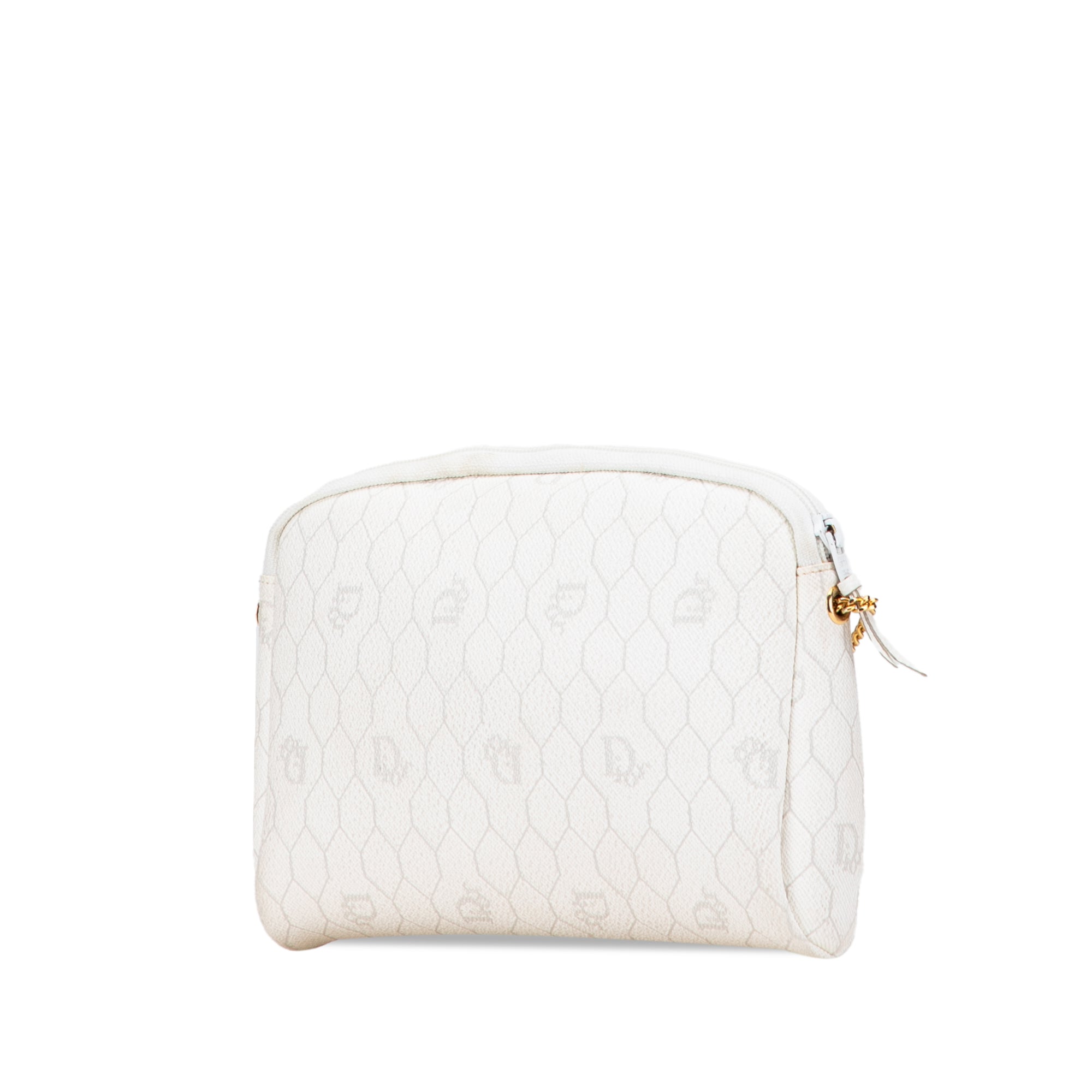 Honeycomb Coated Canvas Chain Crossbody