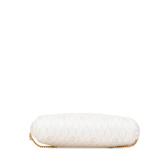 Honeycomb Coated Canvas Chain Crossbody