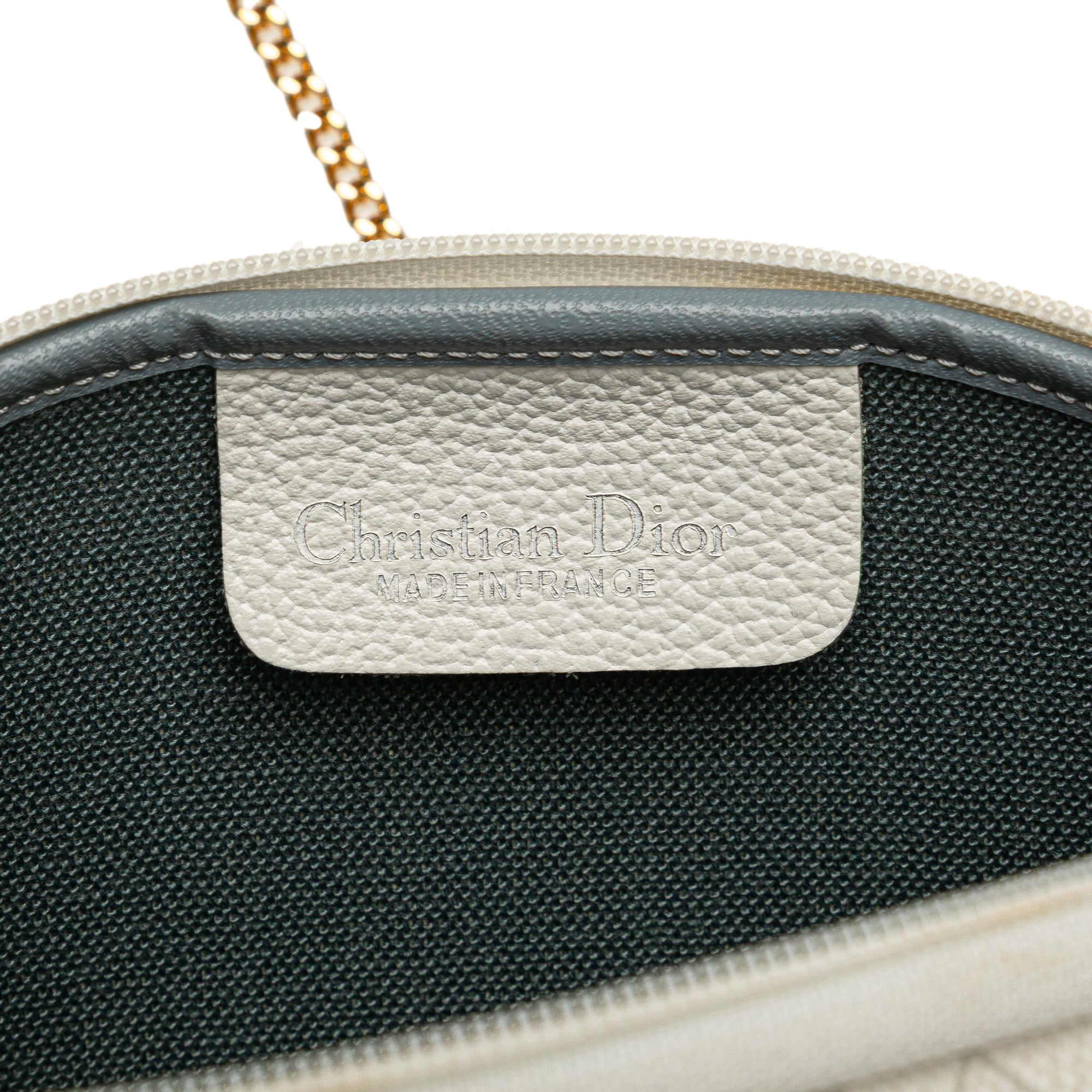 Honeycomb Coated Canvas Chain Crossbody