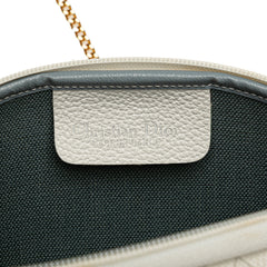 Honeycomb Coated Canvas Chain Crossbody