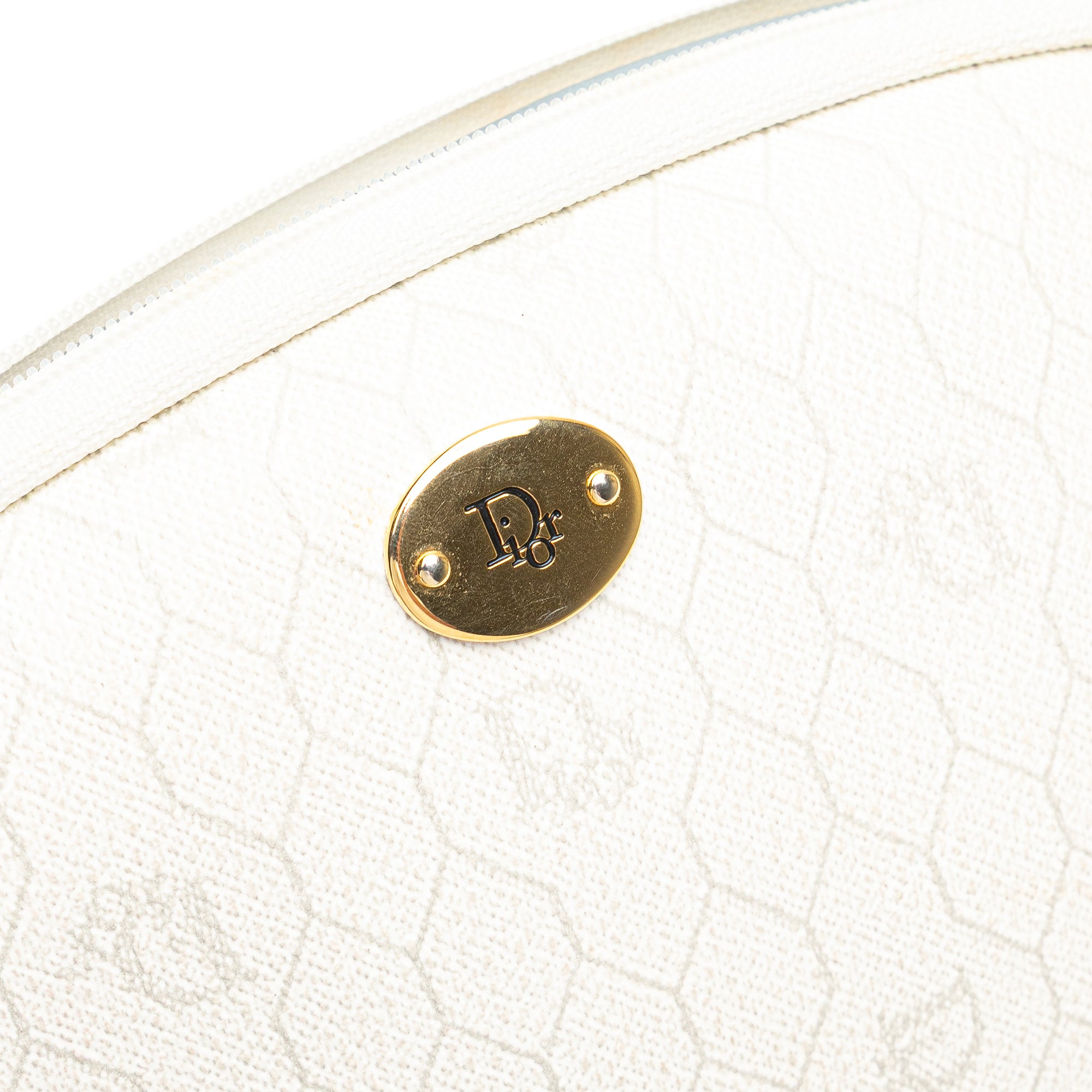 Honeycomb Coated Canvas Chain Crossbody