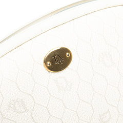 Honeycomb Coated Canvas Chain Crossbody