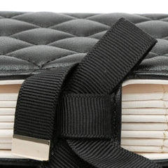 Quilted Lambskin Book Card Holder On Chain