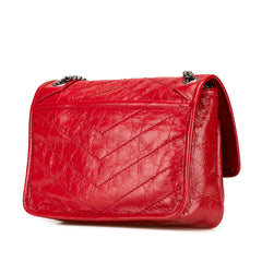 Baby Crinkled Calfskin Monogram Niki Bag