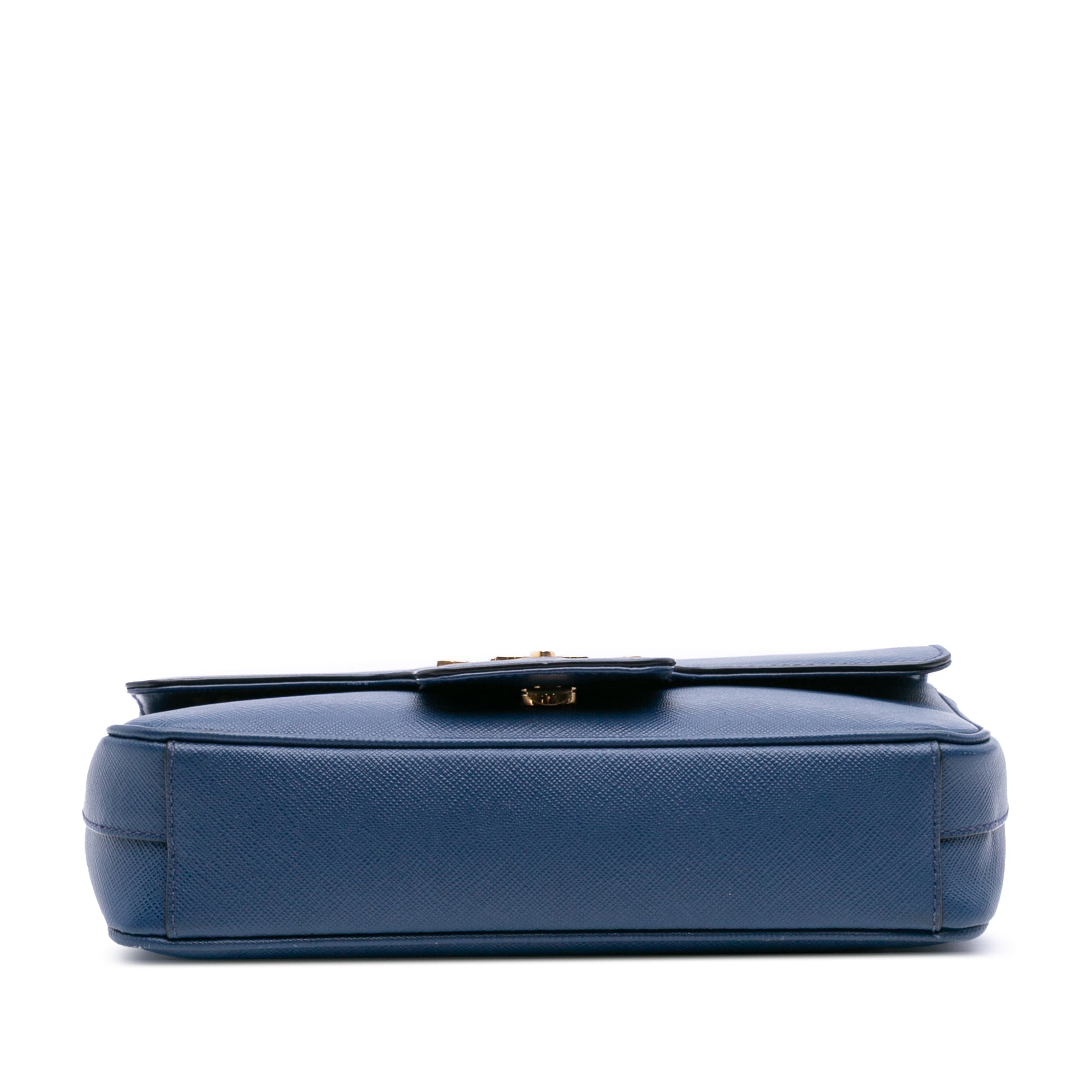 Saffiano Pattina Chain Crossbody