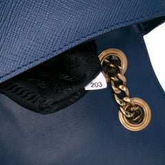 Saffiano Pattina Chain Crossbody