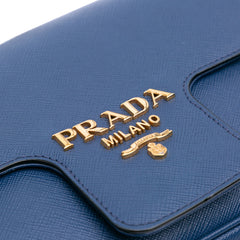 Saffiano Pattina Chain Crossbody
