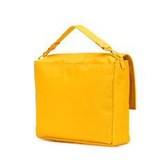 Large Econyl Nylon Baguette Satchel