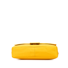 Large Econyl Nylon Baguette Satchel