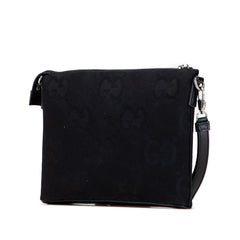 Jumbo GG Canvas Clutch on Strap