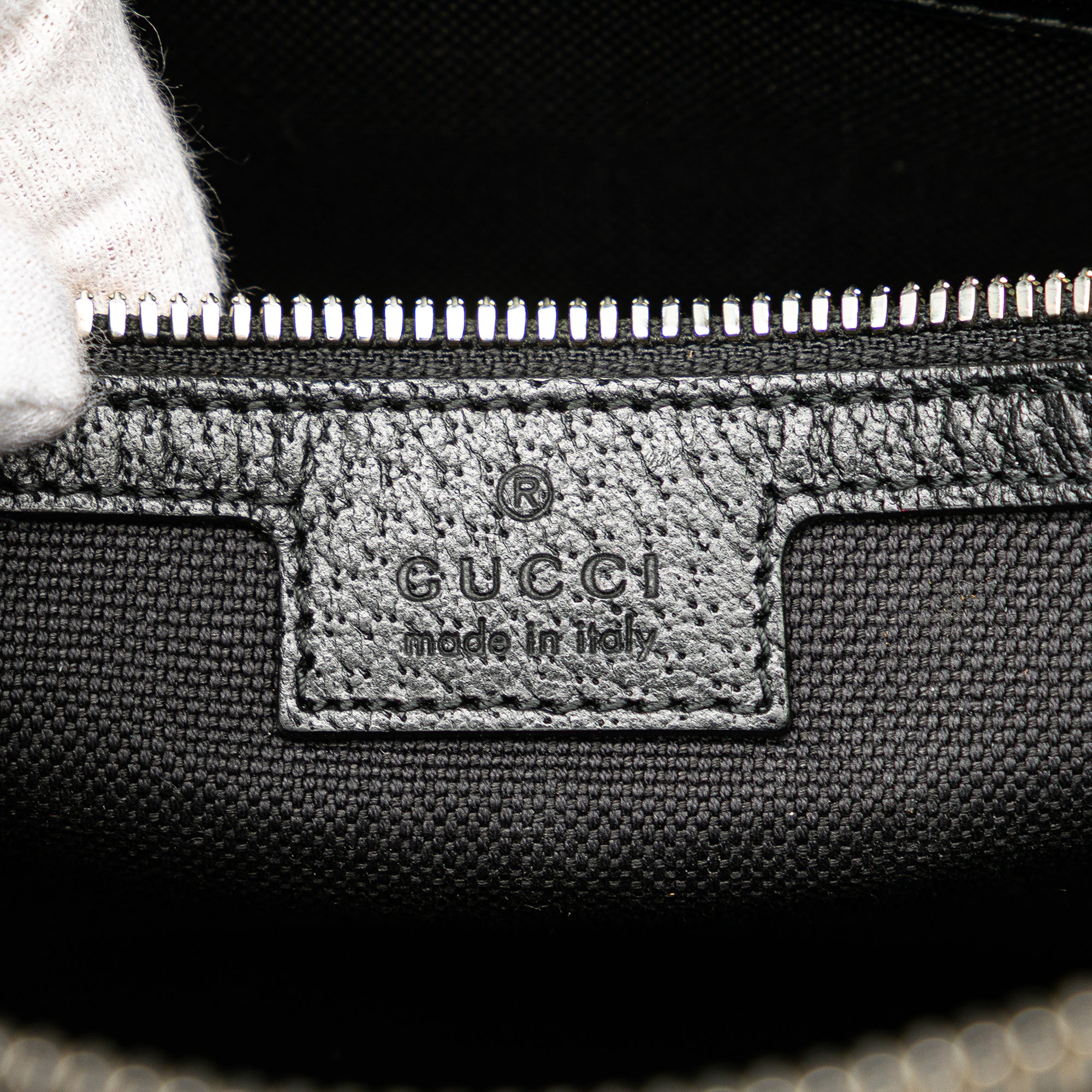 Jumbo GG Canvas Clutch on Strap