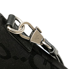 Jumbo GG Canvas Clutch on Strap