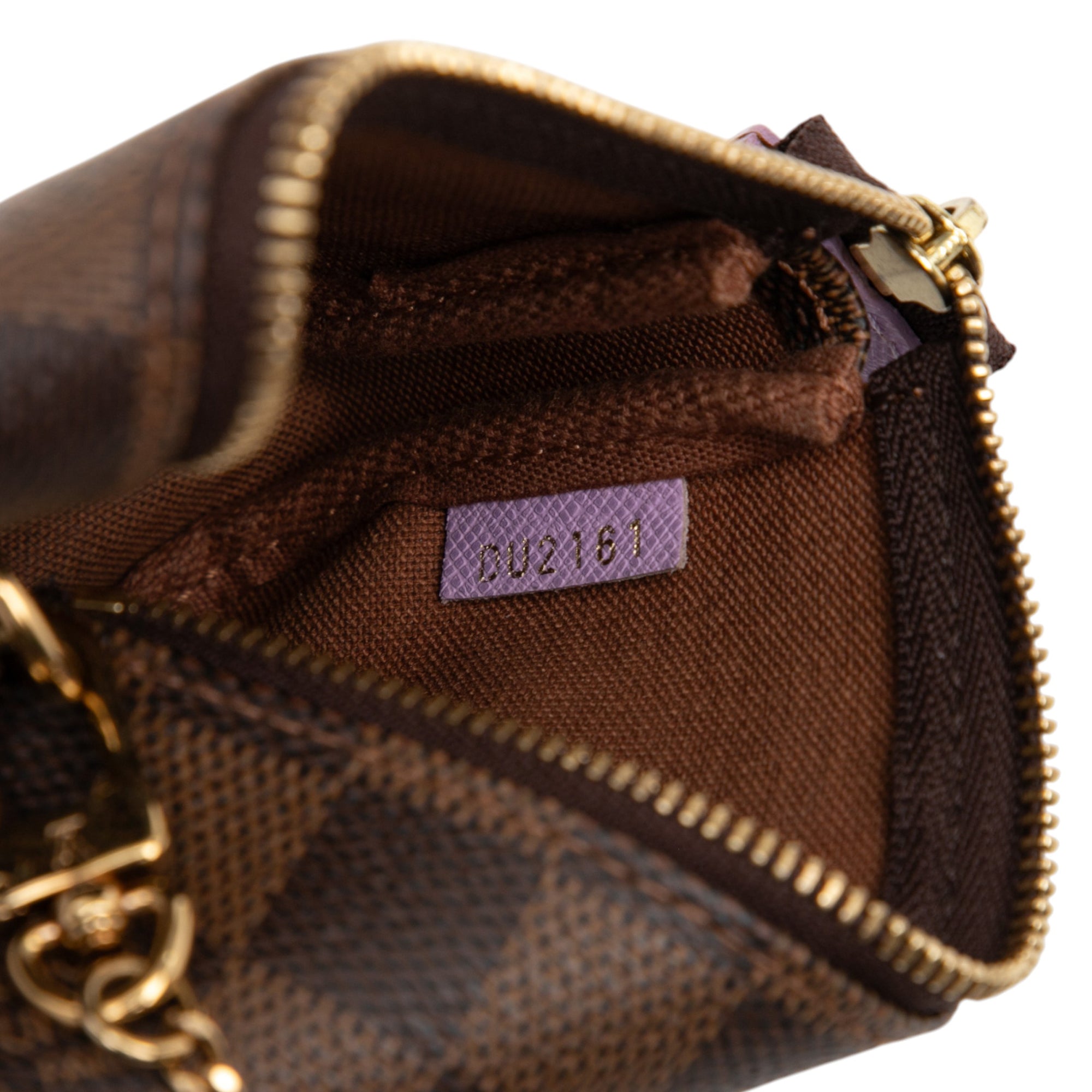 Damier Ebene Illustre Mini Pochette Accessories