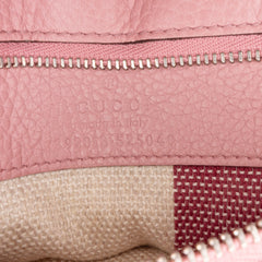 Medium Leather Bamboo Daily Satchel