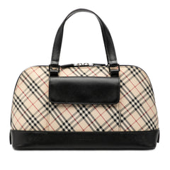 Nova Check Canvas Handbag