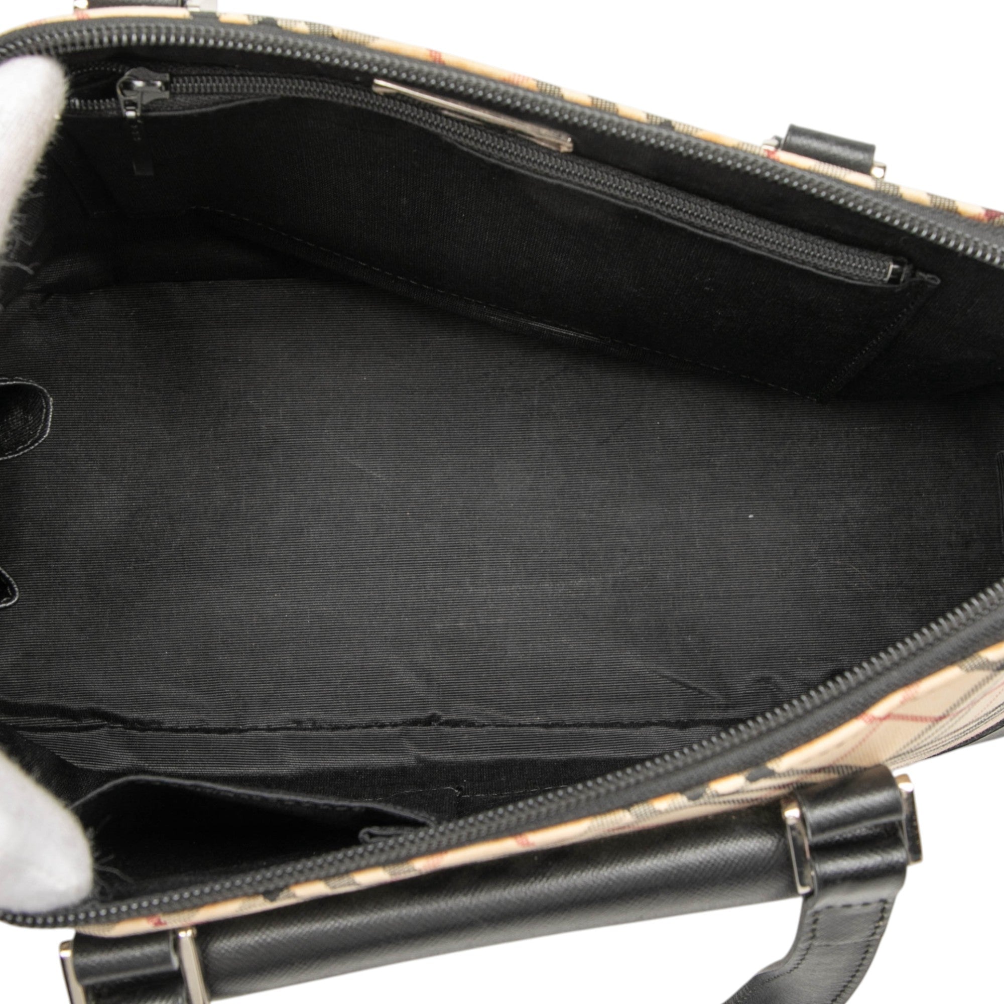 Nova Check Canvas Handbag