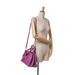 Medium Nappa Intrecciato Roma Satchel