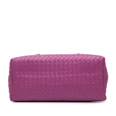Medium Nappa Intrecciato Roma Satchel