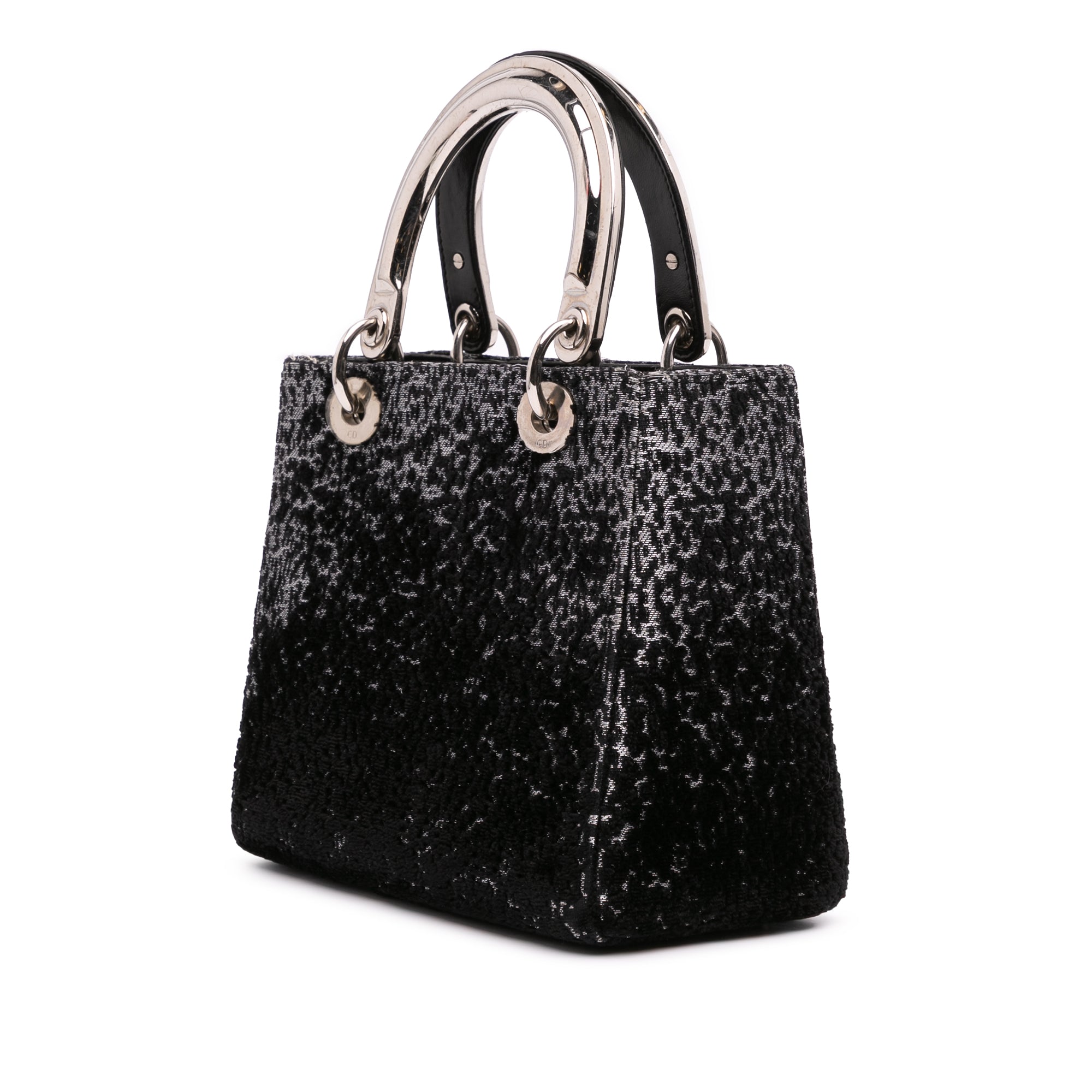Medium Fabric Lame Lady Dior