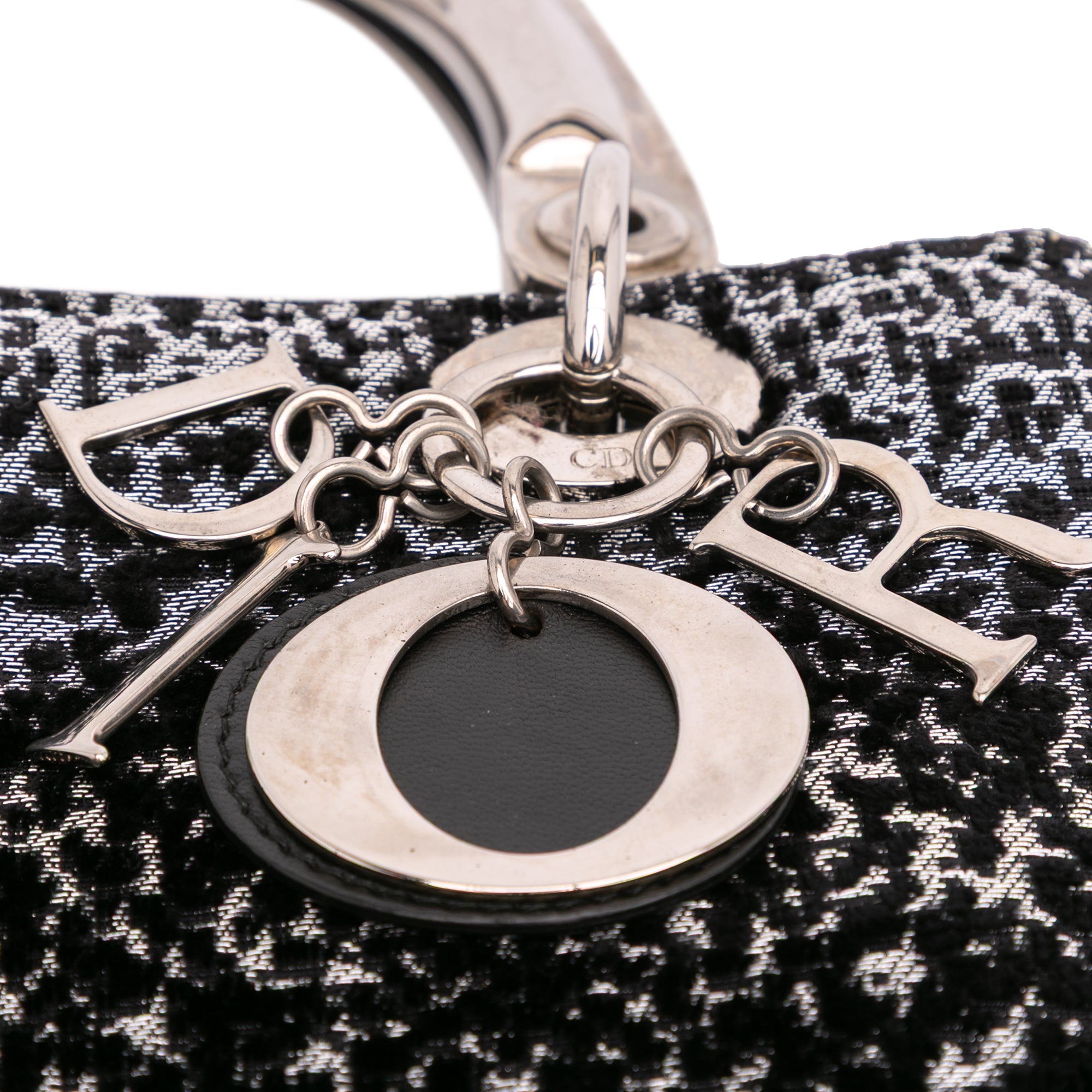 Medium Fabric Lame Lady Dior