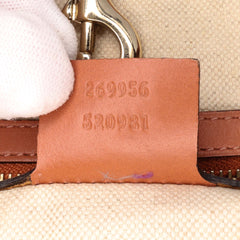 GG Canvas Heart Bit Tote