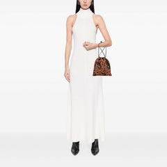 Brocade Canvas Broccato Drawstring Pouch