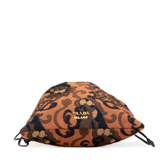 Brocade Canvas Broccato Drawstring Pouch