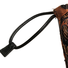 Brocade Canvas Broccato Drawstring Pouch