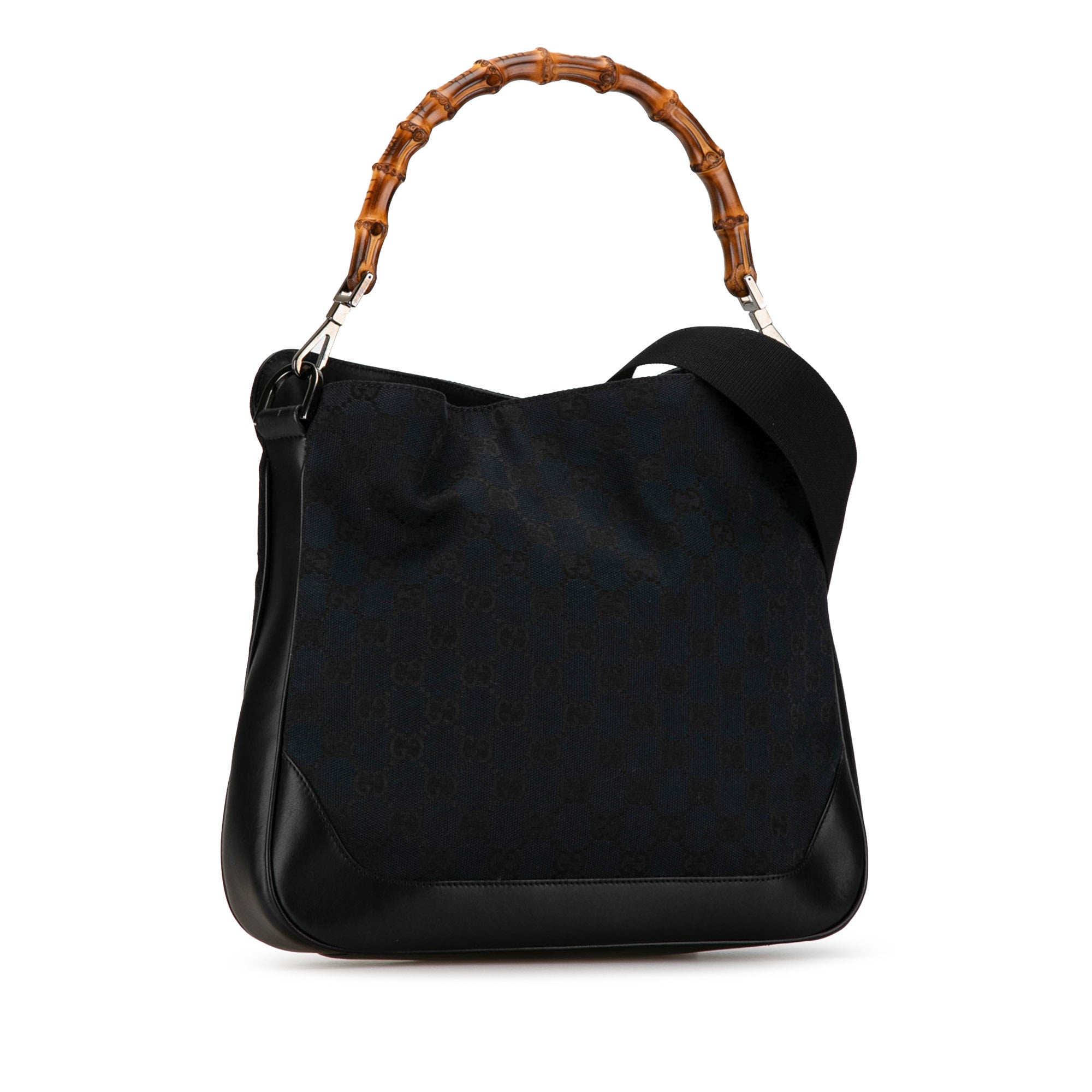 Bamboo GG Canvas Satchel_1