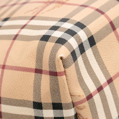 Small Haymarket Check Coated Canvas Salisbury Tote