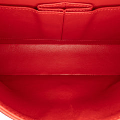 Medium Classic Lambskin Double Flap